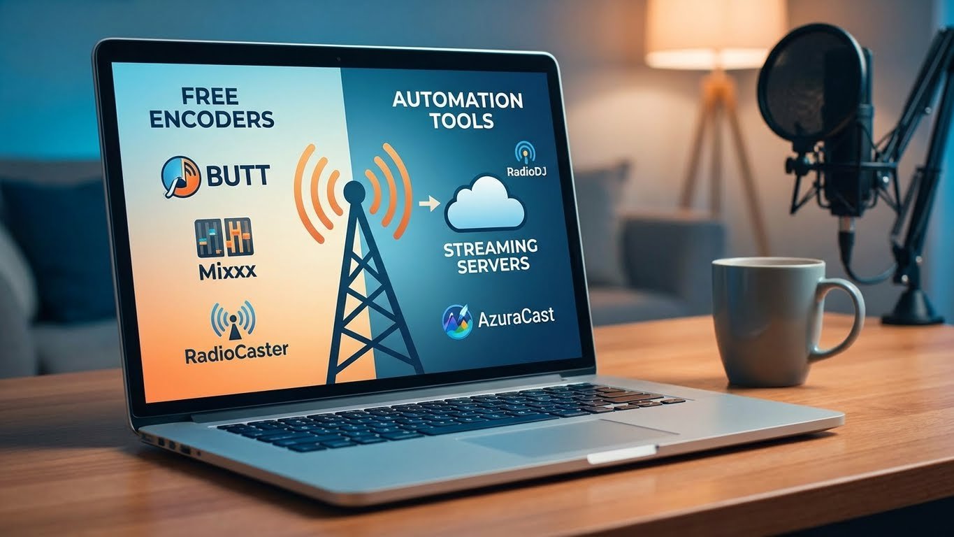 encoders gratis streaming para radio